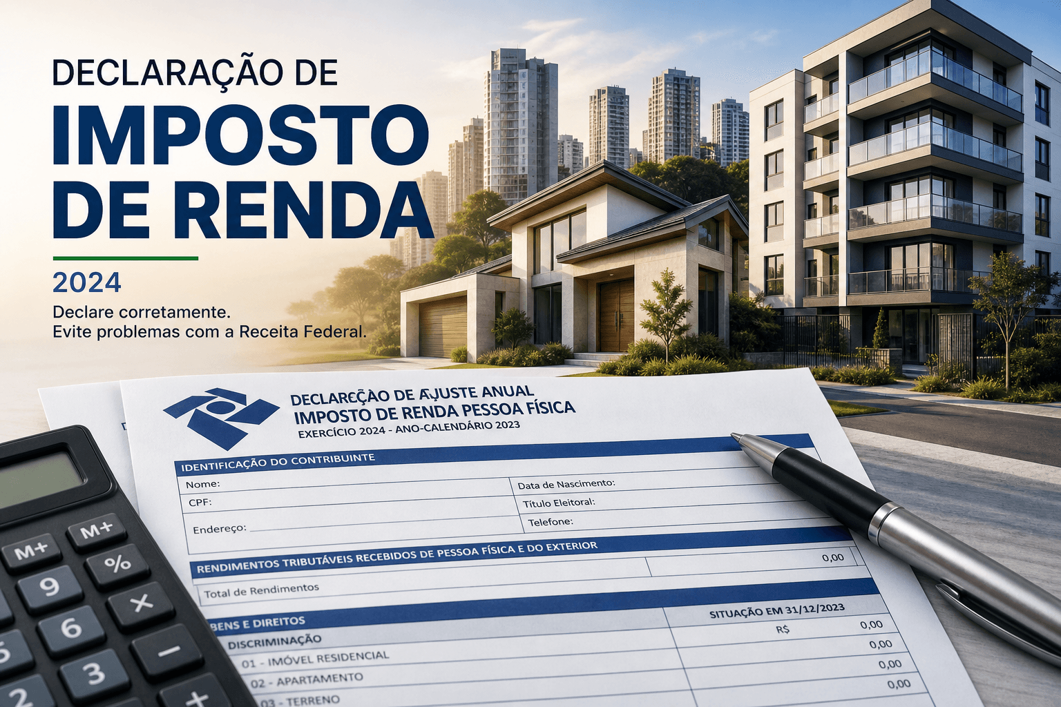 Declarar Imóvel no IR 2026: Passo a Passo Completo