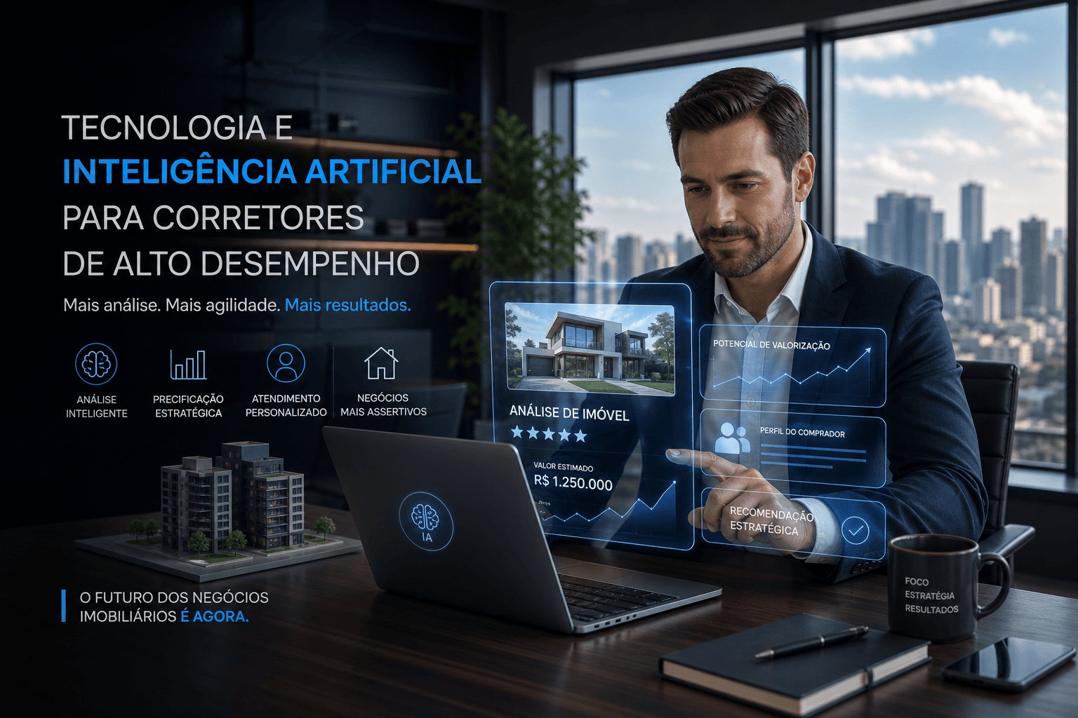 IA Revoluciona Vendas no Mercado Imobiliário
