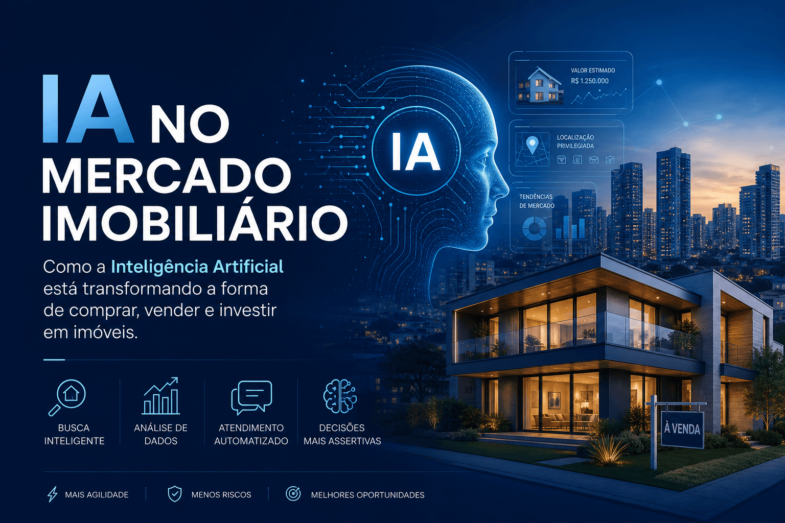 Como a IA Melhora Atendimento e Conversão no Imobiliário