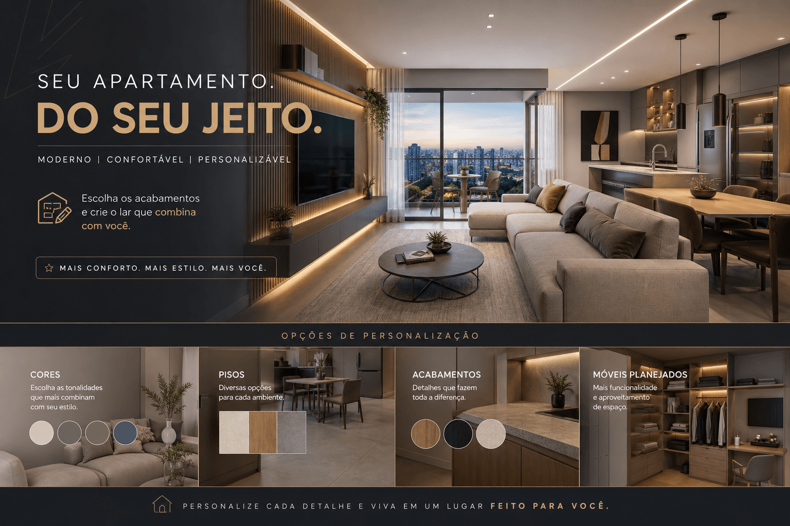 Personalização de Apartamento na Planta: O Que Pode Mudar