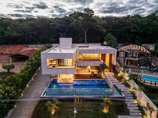 Casa de 463 m² Condomínio Condados da Lagoa - Lagoa Santa, aluguel por R$ 45.000/mês foto 1