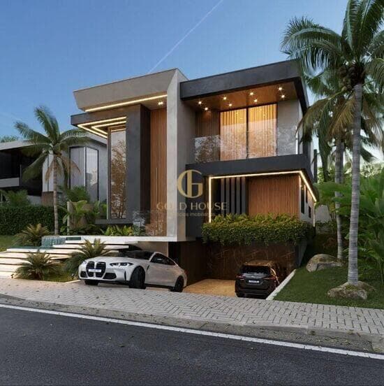 Casa de 372 m² Condominio Alphaville - Vespasiano, à venda por R$ 5.690.000 foto 1