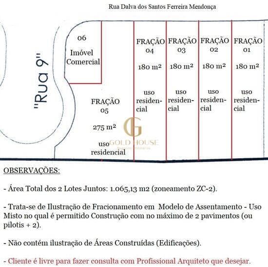 Terreno de 525 m² Parque das Orquídeas - Lagoa Santa, à venda por R$ 290.000 foto 3