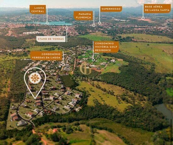 Terreno de 1.000 m² Condomínio Villa Natura - Lagoa Santa, à venda por R$ 560.000 foto 1