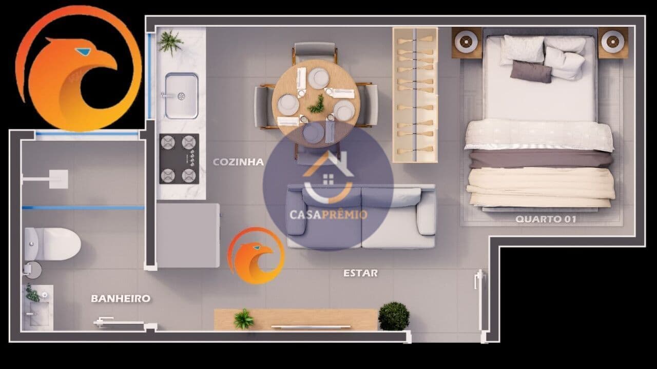 Apartamento 1Q - Vila Nova Manchester foto 1