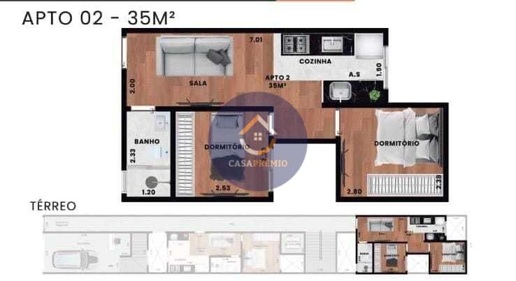Apartamento 2Q - Tatuapé foto 3