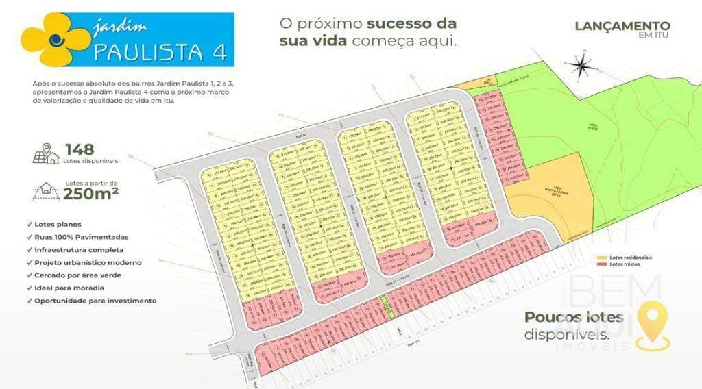LOTEAMENTO JARDIM PAULISTA 4 – LANÇAMENTO EM ITU foto 2